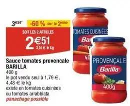 Barilla - sauce tomates provencale