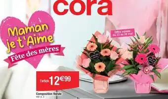 Cora - composition florale