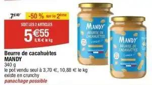 Mandy - beurre de cacahuetes