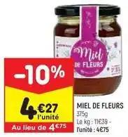 Miel de fleurs