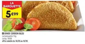 Dinde cordon bleu