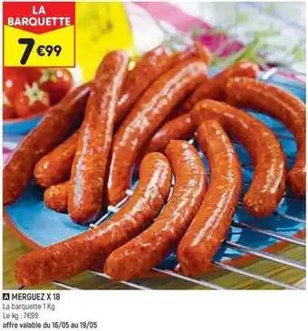 Merguez x 18