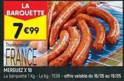 Merguez x18