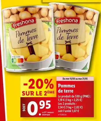 Freshona Pommes de terre