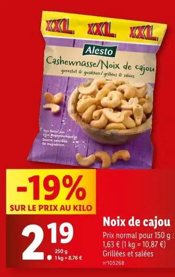 Alesto Noix de cajou