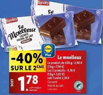 Sondey - le moelleux