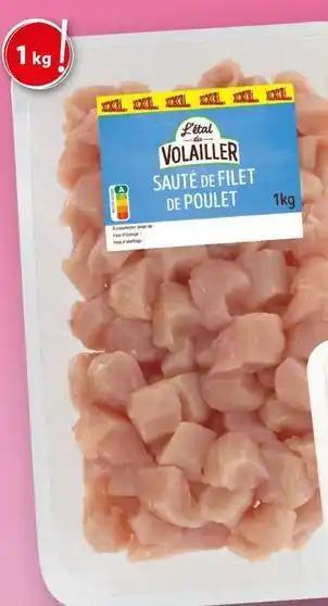 Saute filet de poulet