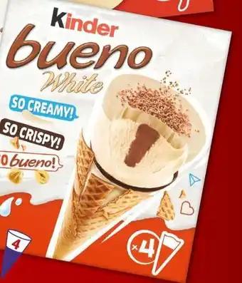 Kinder - cones bueno white