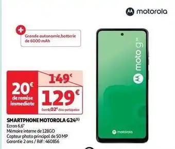 Motorola - smartphone g24
