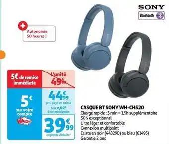 Sony - casque bt wh-ch520