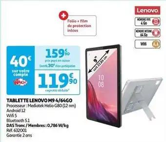 Lenovo - tablette m9 4/64go
