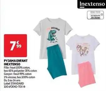 Inextenso - pyjama enfant