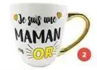 Mug maman en or