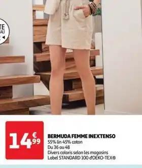 Inextenso - bermuda femme