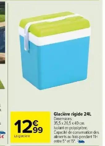 Glacière rigide 24L