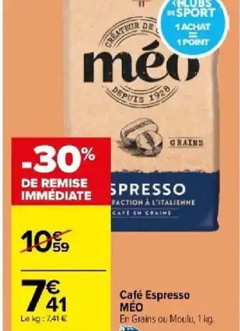 Café Espresso MÉO