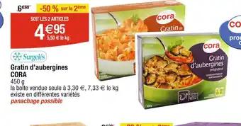 CORA Gratin d’aubergines
