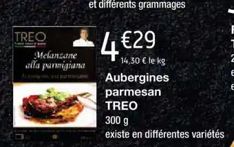 Aubergines parmesan