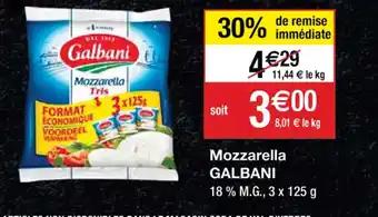 Mozzarella GALBANI