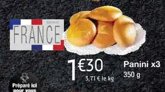 Panini x3 350 g