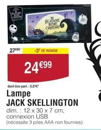 Lampe JACK SKELLINGTON