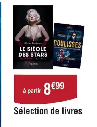 Sélection de livres