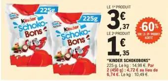 "KINDER SCHOKOBONS"