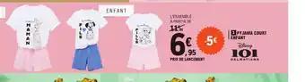 3 PYJAMA COURT ENFANT