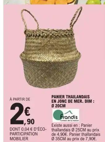 PANIER THAILANDAIS