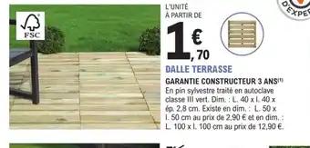 DALLE TERRASSE