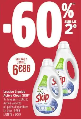 Lessive Liquide Active Clean SKIP