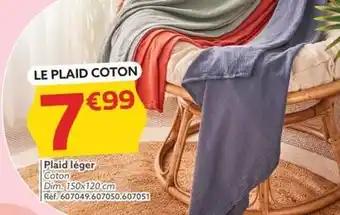 Plaid léger