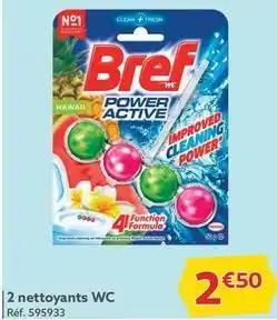 Bref - 2 nettoyants wc