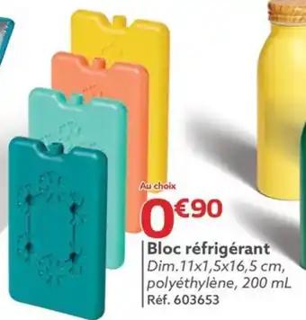 Bloc réfrigérant