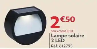 Lampe solaire 2 LED