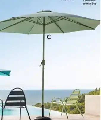 Parasol rond Cuba