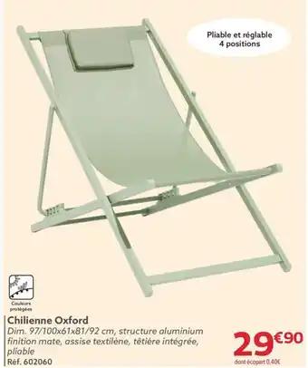 Chilienne Oxford