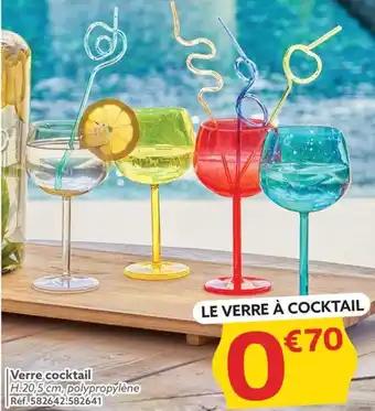Verre cocktail