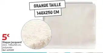 Nappe jacquard