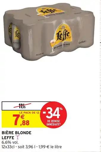 BIÈRE BLONDE LEFFE