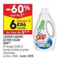 Skip - lessive liquide active clean