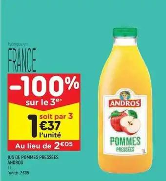 Andros - jus de pommes pressees
