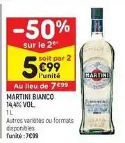 Martini - bianco 14,4% vol