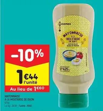 Leader price - mayonnaise a la moutarde de dijon