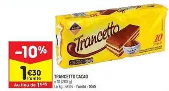Leader price - trancetto cacao