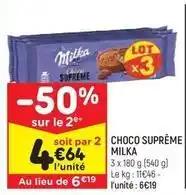 Milka - choco supreme
