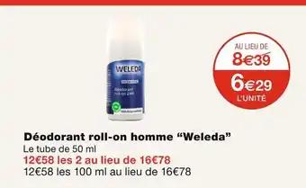 Weleda Déodorant roll-on homme