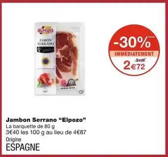 Elpozo Jambon Serrano
