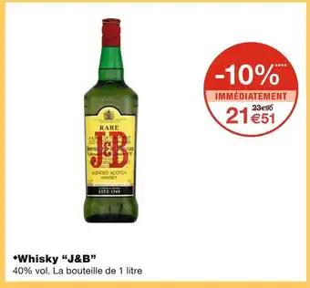 J&B Whisky