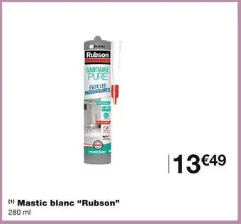 Rubson Mastic blanc